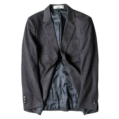 SOARIN British Retro Slim Fit Woolen Blazer   XT73XZ33