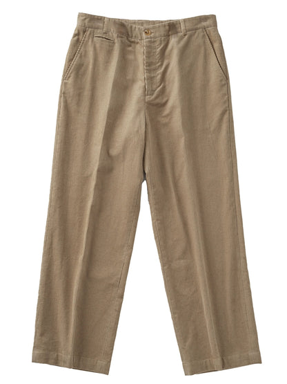 SOARIN美式工装复古灯芯绒休闲裤男 秋冬条绒保暖卡其色直筒长裤