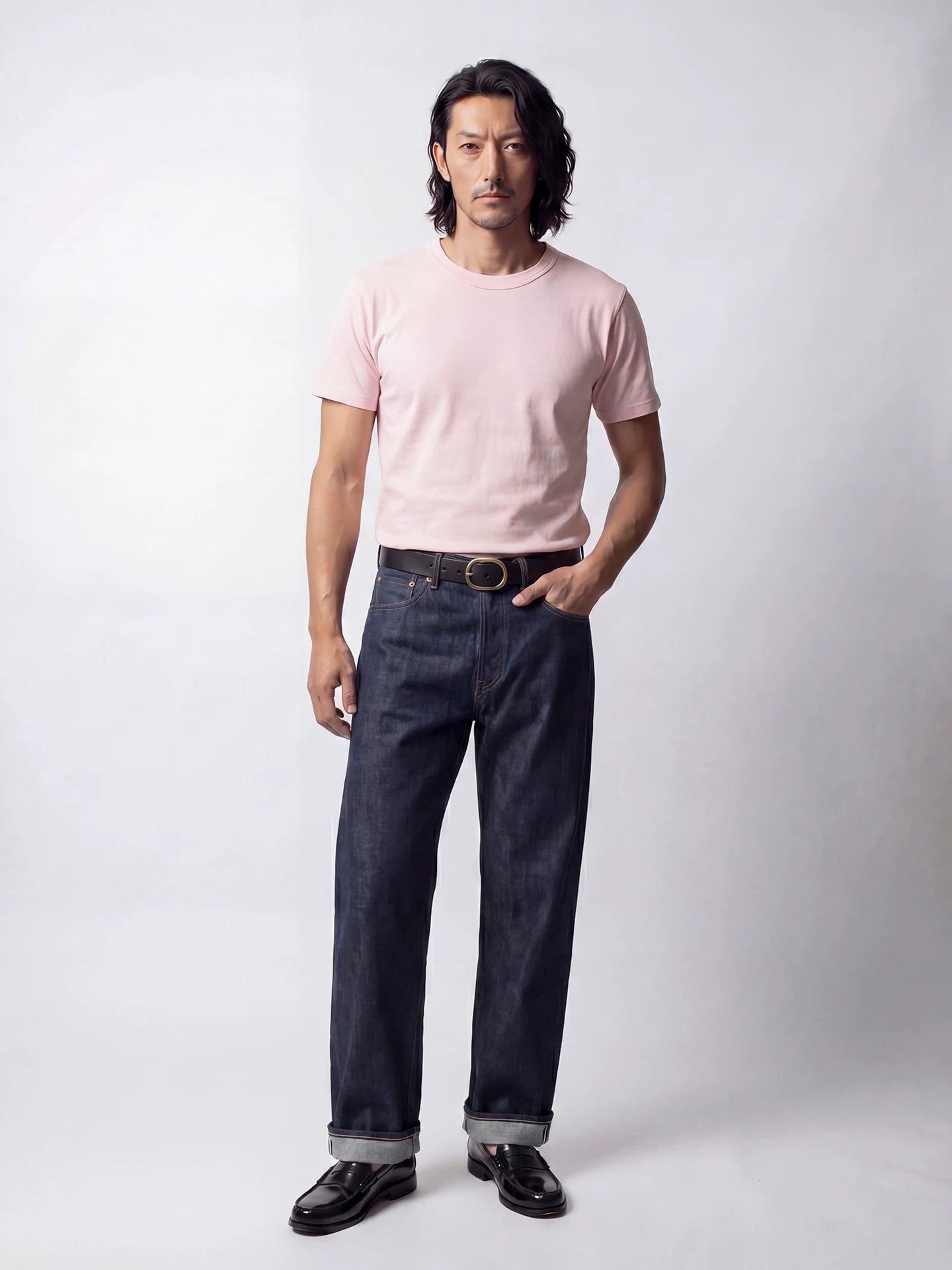 SOARIN Casual Vintage Loose Fit Cotton Denim Jeans HMNK13