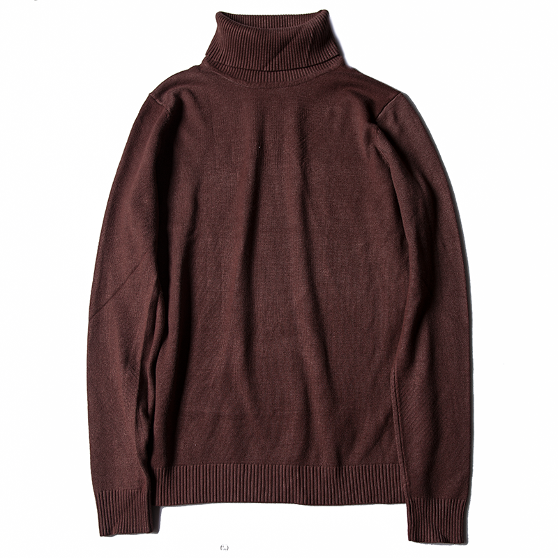 SOARIN British Retro Slim Fit Viscose Turtleneck Sweater  YUY73T22