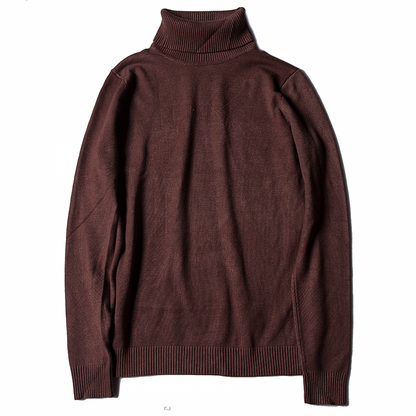 SOARIN British Retro Slim Fit Viscose Turtleneck Sweater  YUY73T22
