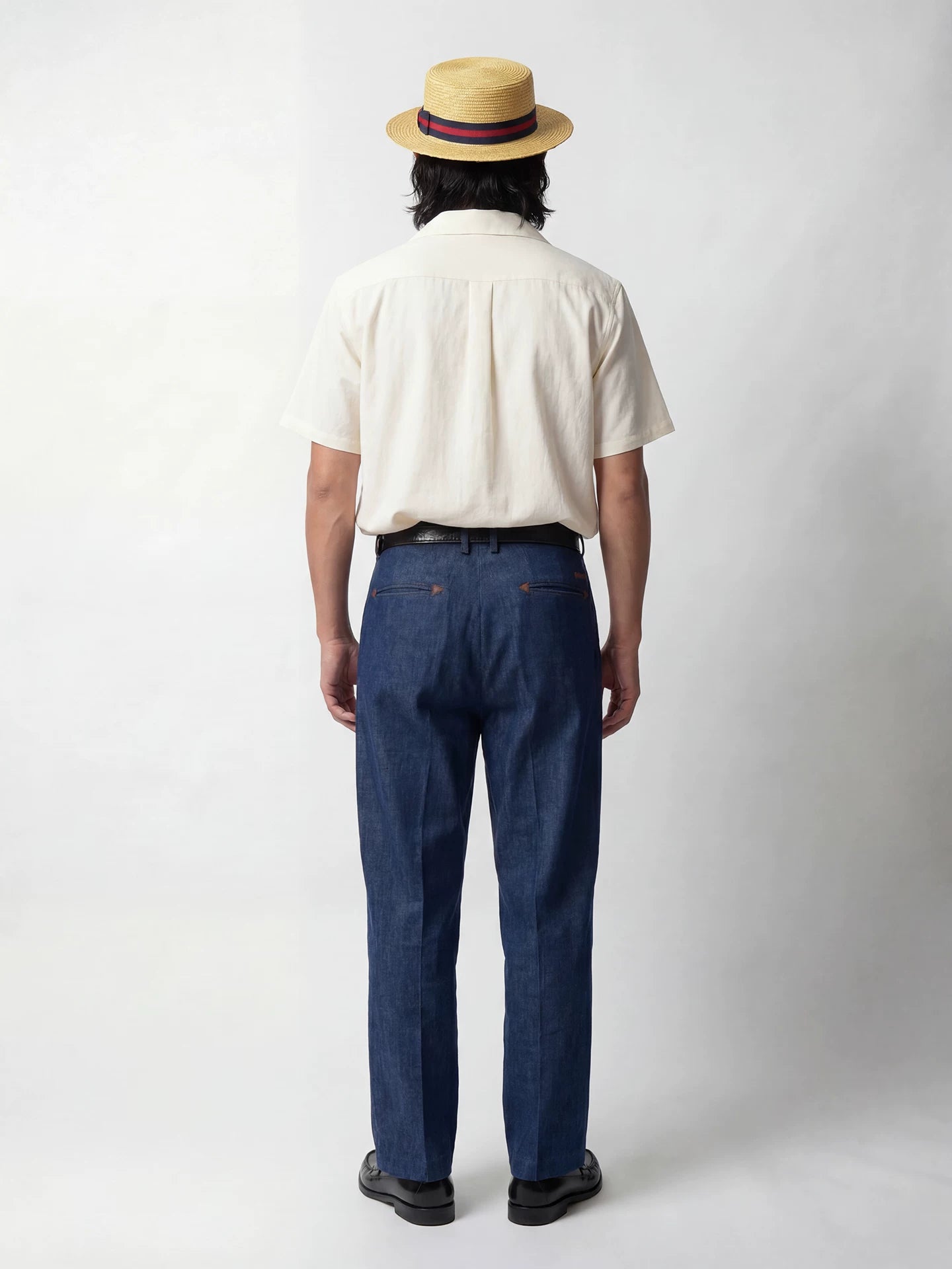 SOARIN Casual Vintage Loose Fit Cotton Linen Blend Trousers YAOZ262TF257