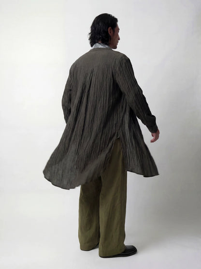 SOARIN WORLD Gai Yu Xia Series Relaxed-Fit Cupro-Blend Shirt HG262C100