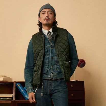 SOARIN  Regular Fit Quilted Polyester Padded Vest YAOZ253TB104