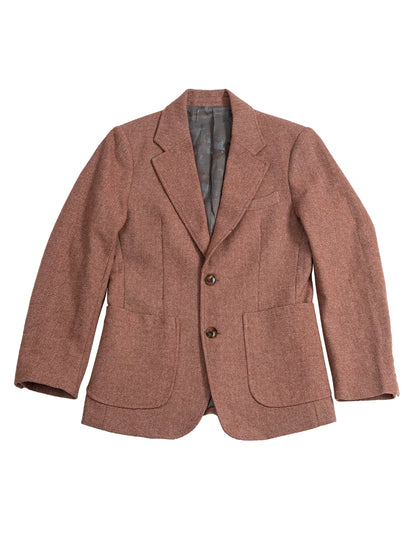 SOARIN British Vintage Regular Fit Herringbone Woolen Blazer JITZ2431XZ105