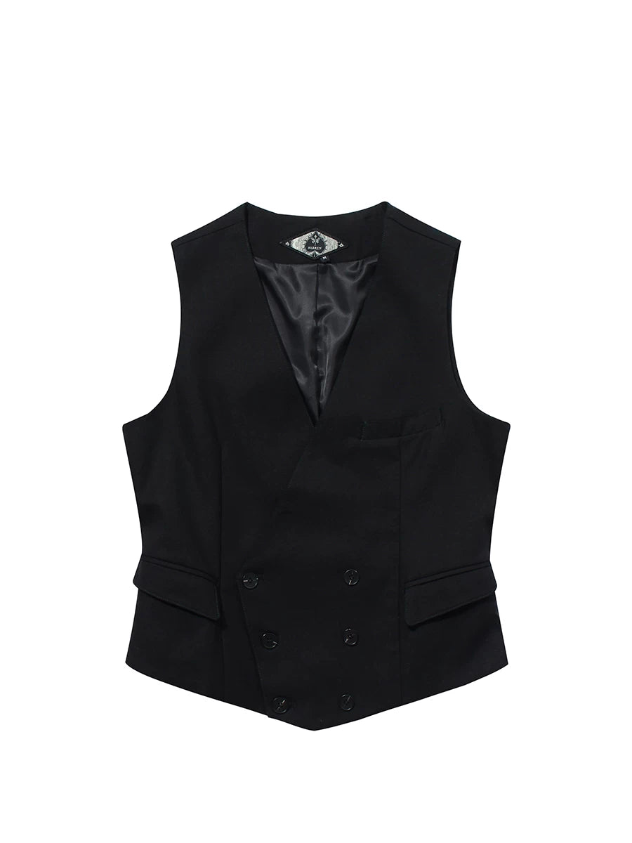 SOARIN Vintage British Gentleman Slim Fit Cotton Linen Vest JUKZ2422B62