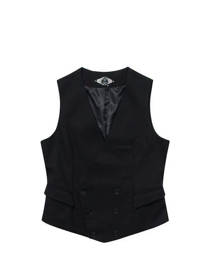 SOARIN Vintage British Gentleman Slim Fit Cotton Linen Vest JUKZ2422B62