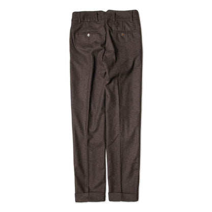 SOARIN original British retro style nine-point handsome pants men's wool tweed tapered casual suit pants