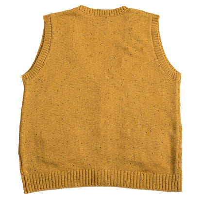 British retro style sweater cardigan vest men's diamond check cable knit sweater vest waistcoat