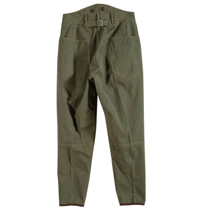 American retro style cycling pants men's Ami khaki workwear style casual slim breeches skinny nine-point pants