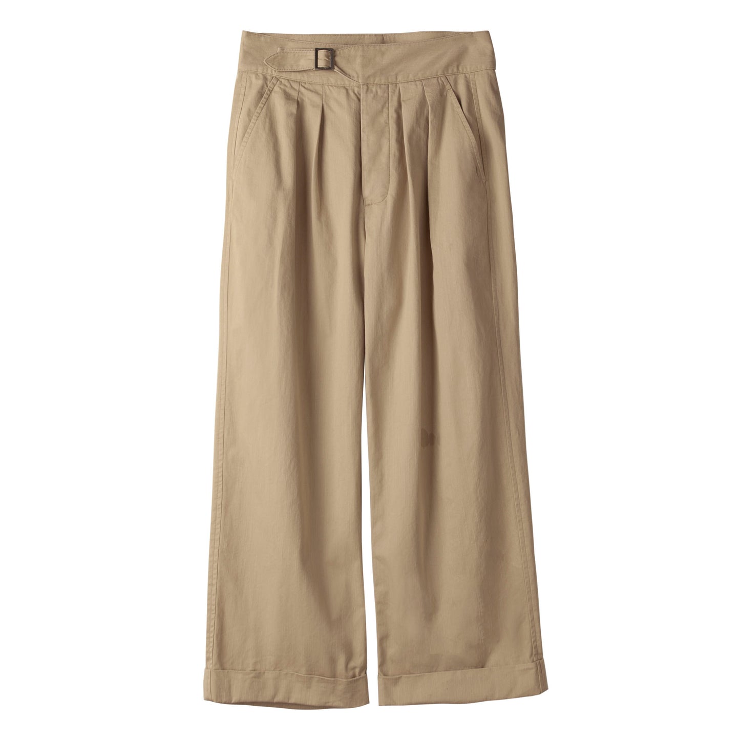 American retro style Gurga pants men's Naples high waist straight casual nine-point suit pants