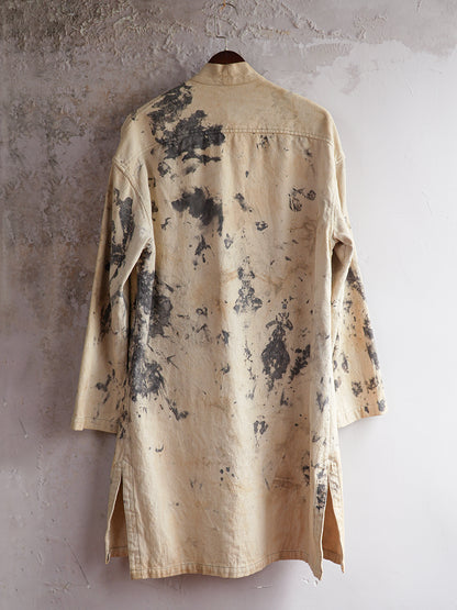 SOARIN WORLD Artistic Avant-Garde Loose-Fit Cotton Long Trench Coat DCZ233TJ39