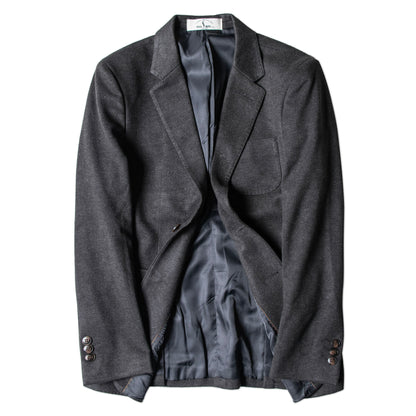British style retro casual suit jacket for men Autumn and winter business professional formal slim suit